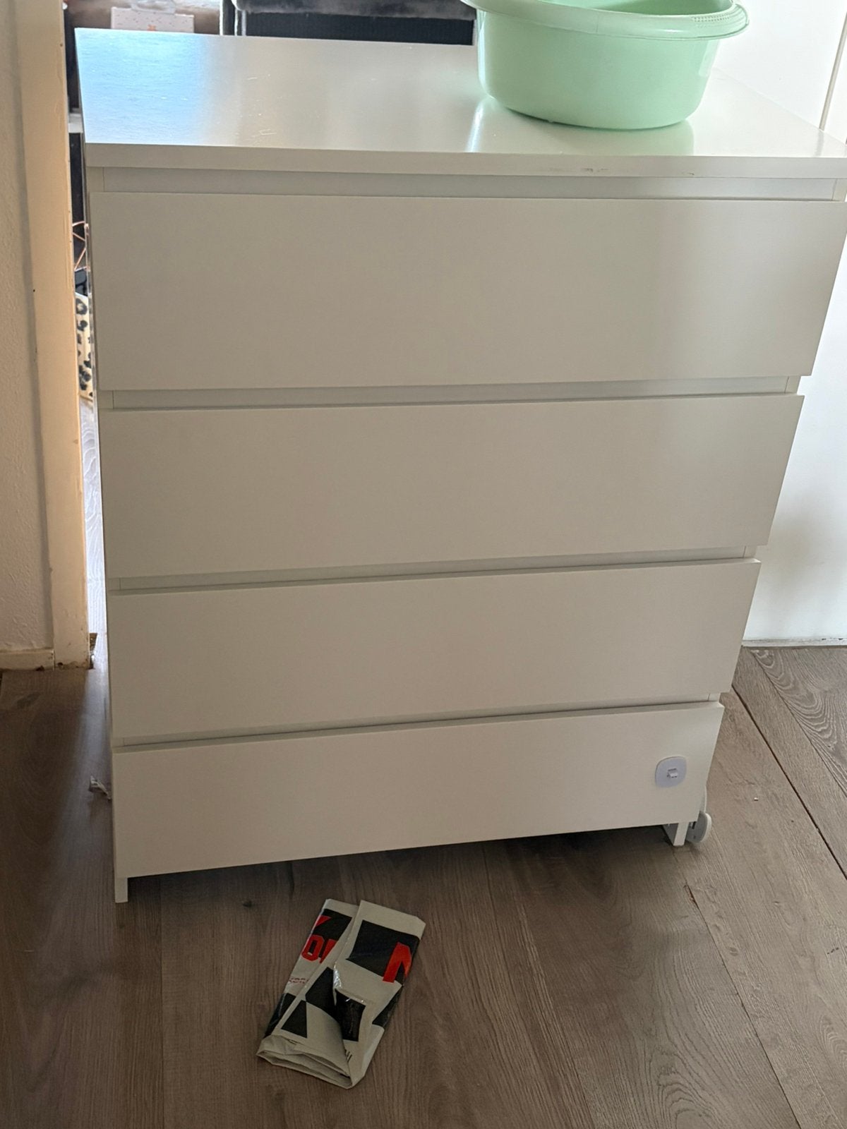 4 lades malm kast, Ophalen, 50 tot 100 cm, Zo goed als nieuw, 3 of 4 laden