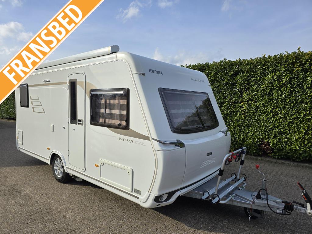 Eriba Nova GL 465 GL Dakluifel Mover Fransbed, Rondzit, Bedrijf, Schokbreker, Eriba