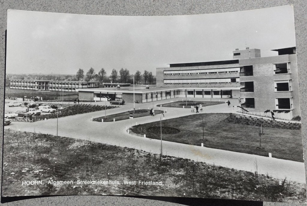 ansichtkaart Drenthe e/o nr. 59 - Hoorn , streekziekenhuis, Ophalen of Verzenden, 1940 tot 1960, Gelopen, Drenthe