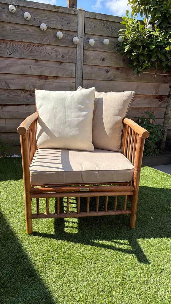 Exotan loungestoel, Tuin en Terras, Tuinstoelen, Ophalen, Gebruikt, Overige materialen