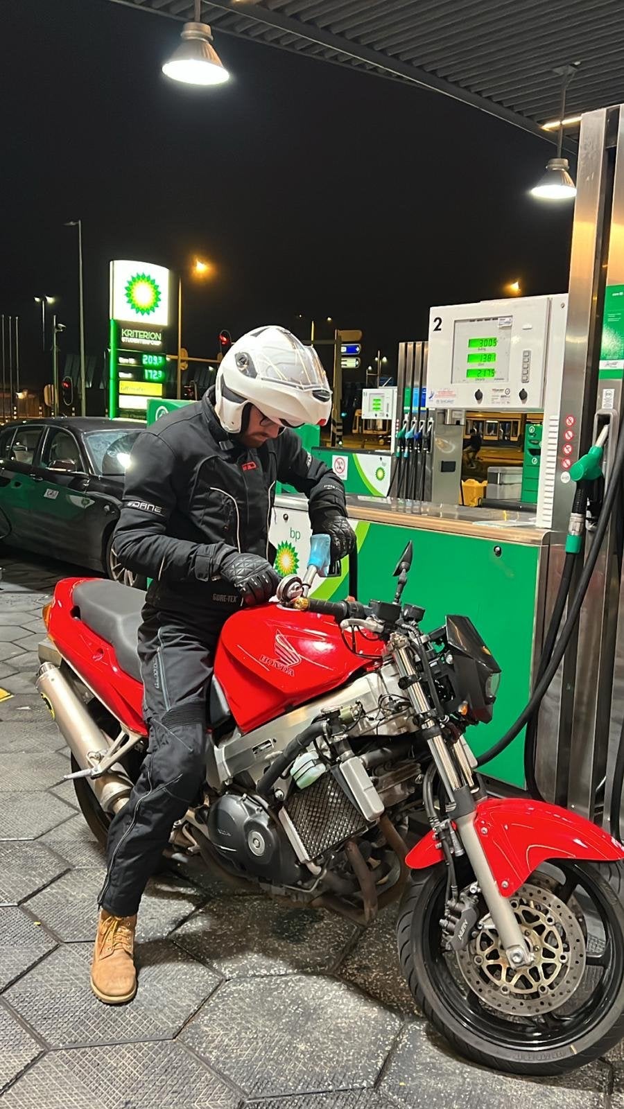 Dane Gore-Tex motorpak - maat, Ophalen of Verzenden, Tweedehands, Heren, Combipak