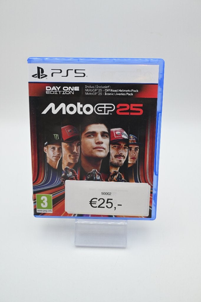 MotoGP 25 Day One Edition PS5 - Racegame, Online, 1 speler, Racen en Vliegen, Milestone