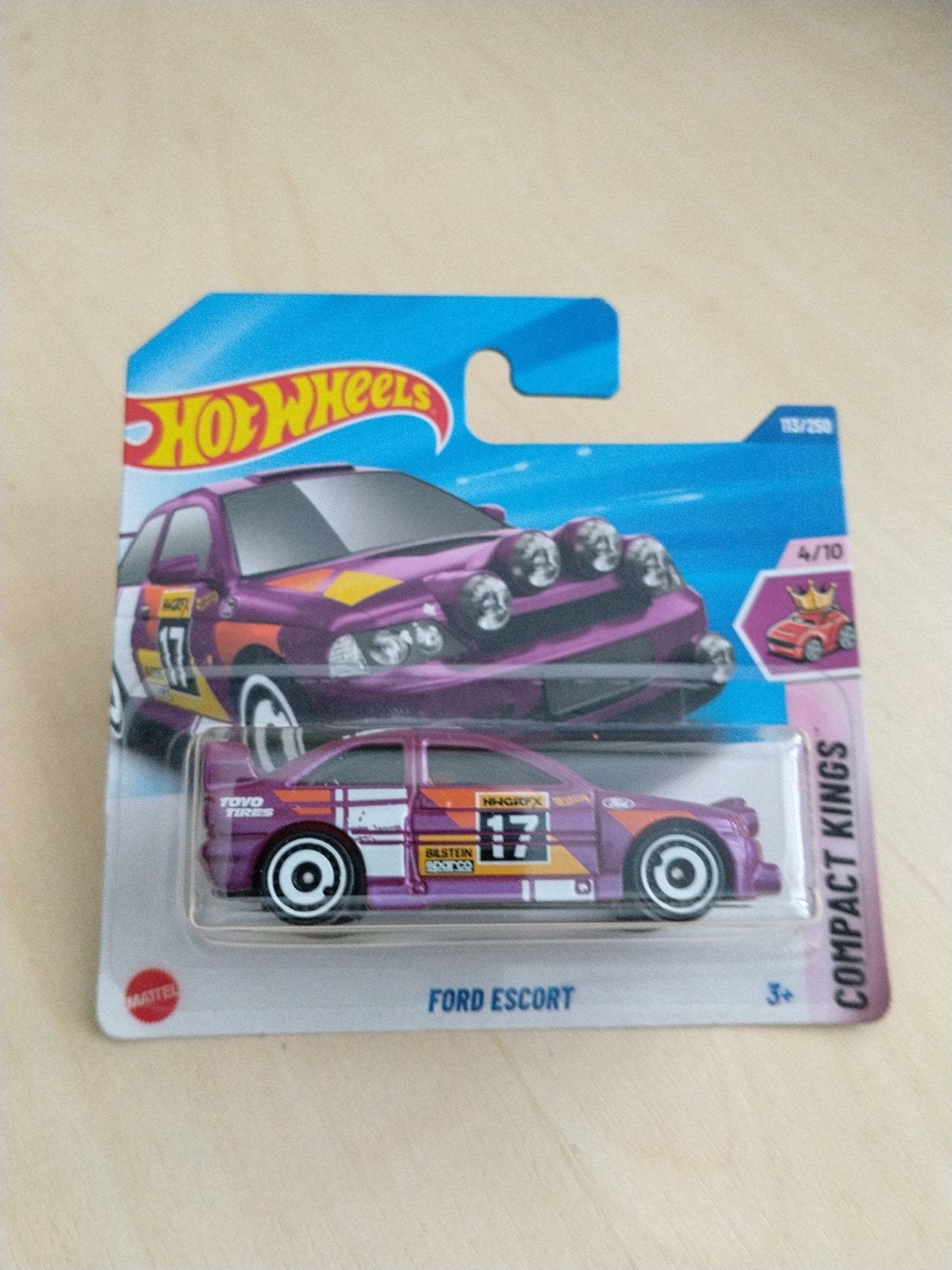 Hotwheels Ford escort hot wheels, Ophalen of Verzenden, Nieuw, Auto