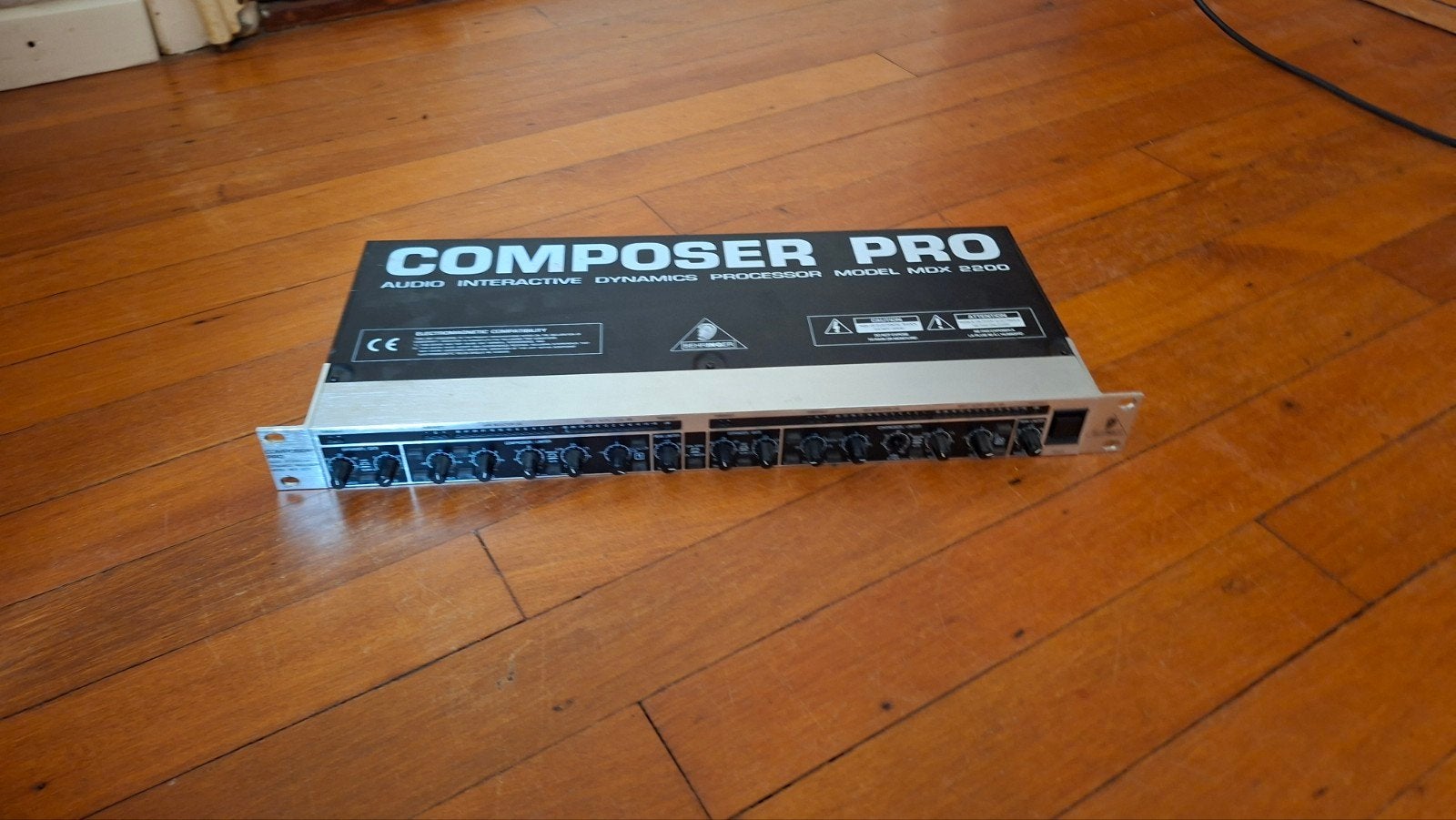 Behringer Composer Pro MDX 2200 Audio Processor, Ophalen of Verzenden, Gebruikt, Overige typen