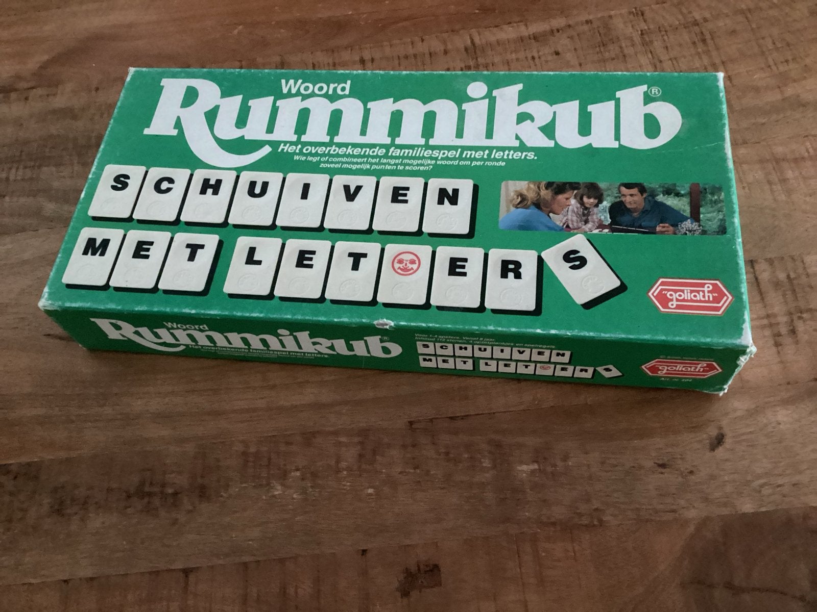 Woord Rummikub: Het Overbekende Familiespel met Letters, Drie of vier spelers, Ophalen, Gebruikt
