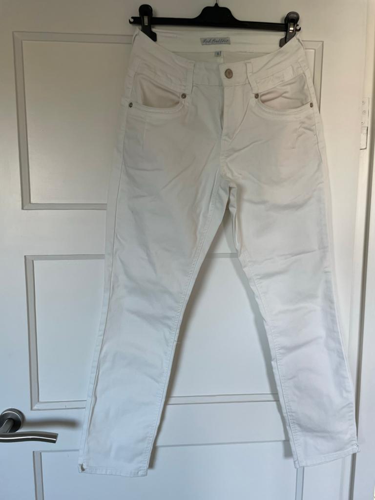 Red Button Off White broek, Wit, Nieuw, Ophalen of Verzenden, Driekwart