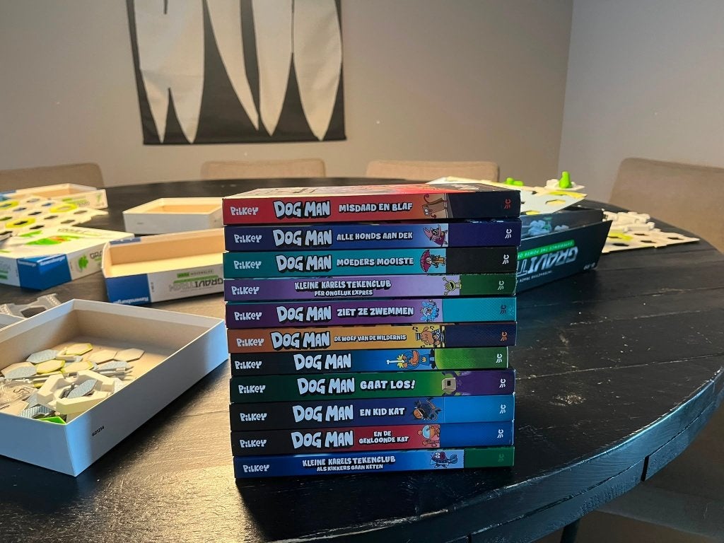 Dog man & kleine Karels tekenclub, Ophalen of Verzenden, Gelezen, Dav Pilkey, Fictie