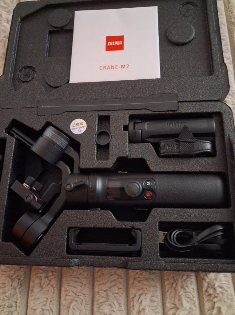 ZHIYUN CRANE M2 – 3-assige Gimbal – NIEUW IN DOOS !!, ., Zhiyun, Nieuw, Ophalen of Verzenden
