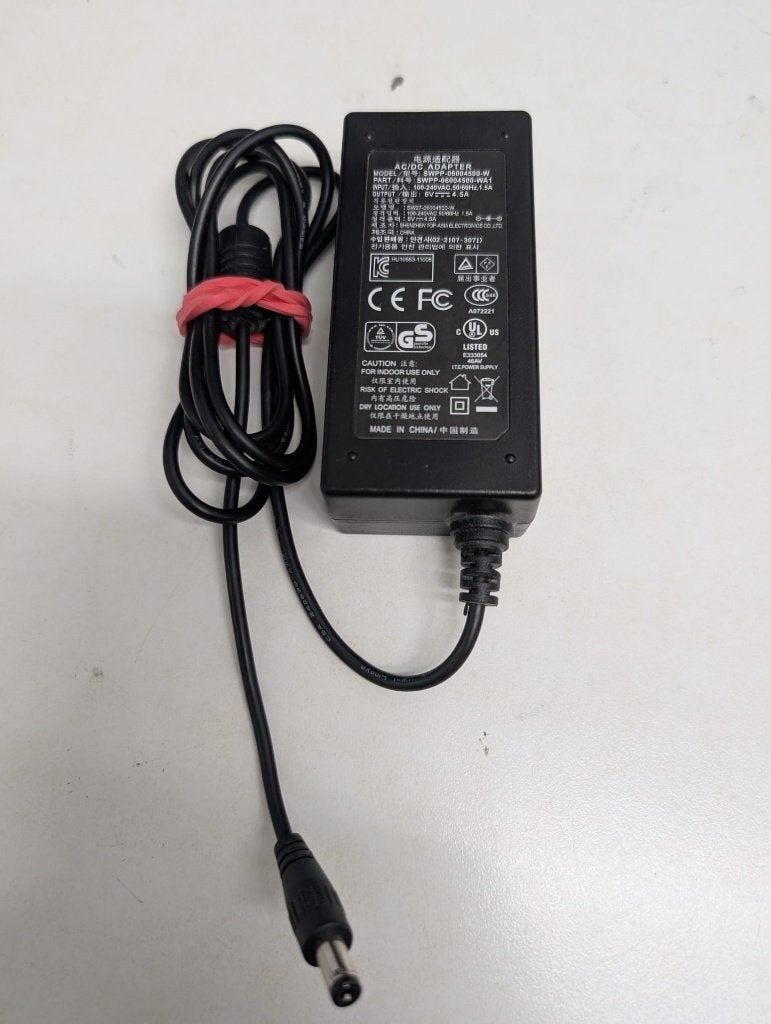 AC/DC Adapter 6V 4.5A SWPP-06004500-W, Ophalen of Verzenden, Zo goed als nieuw