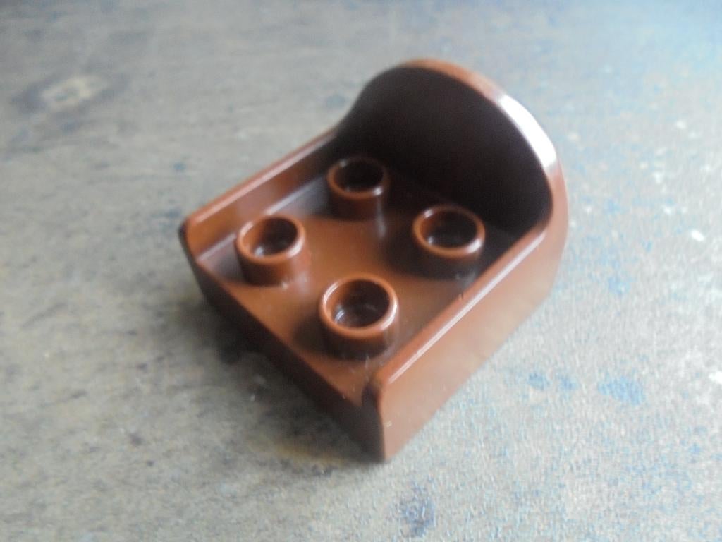 Lego Duplo Furniture Arm Chair with Rounded Back(zie foto's), Ophalen of Verzenden, Gebruikt, Losse stenen, Duplo