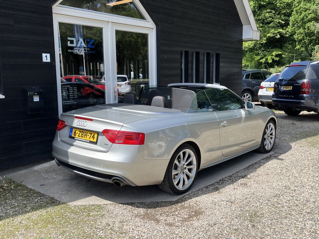 Audi A5 Cabriolet 2.0 TFSI quattro S-Line Sport Edition Aut/, Auto's, Audi, Automaat, Gebruikt, Euro 6, 4 cilinders