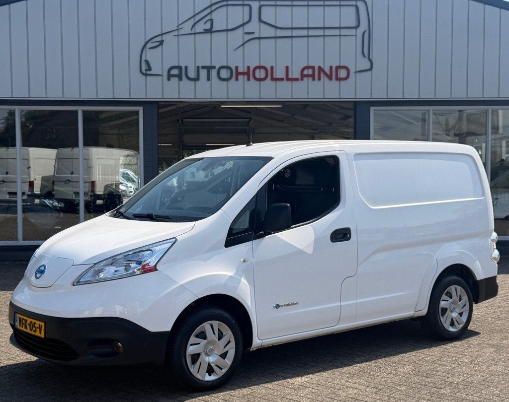 Nissan E-NV200 ZERO EMISSIE 40KWH 80KW 120PK AIRCO/ NAVIGATI, Auto's, Automaat, Wit, 2 stoelen, Electronic Stability Program (ESP)