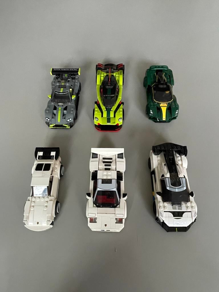 Lego Speed Champions auto's - Set van 6, Hobby en Vrije tijd, Modelbouw | Auto's en Voertuigen, Overige merken, Auto, Groter dan 1:32