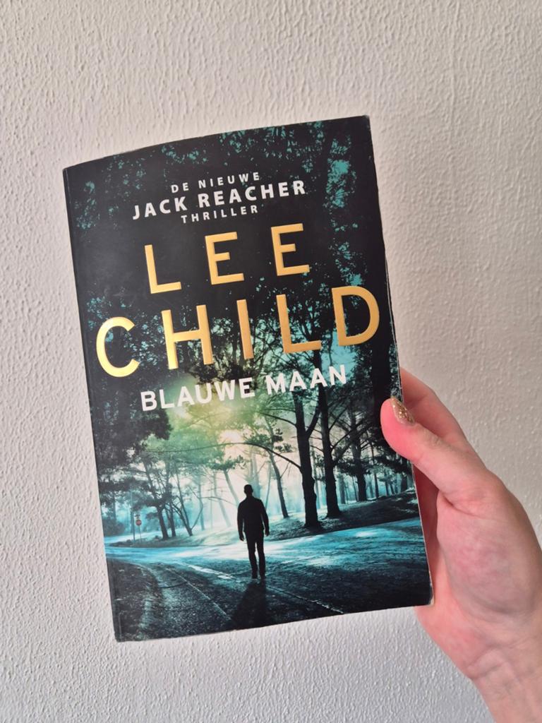 Lee child blauwe maan boek jack reacher, Boeken, Ophalen of Verzenden, Zo goed als nieuw