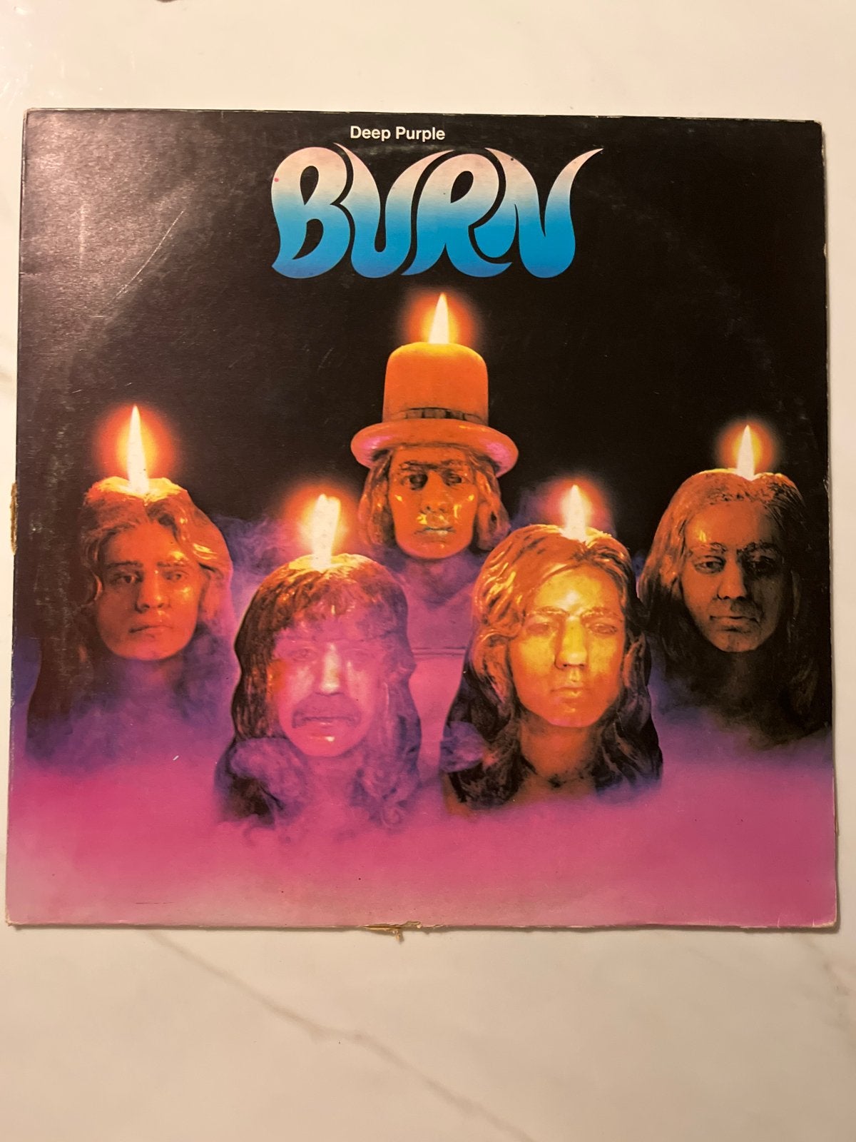 Deep Purple - Burn LP (1974) - Classic Rock Vinyl, Cd's en Dvd's, LP, Gebruikt, Originele persing, Ophalen of Verzenden