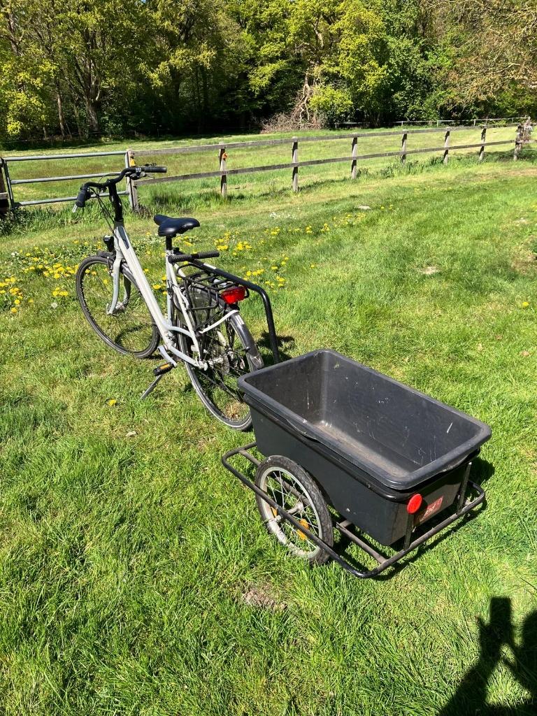 fietskarretje, Ophalen, Gebruikt, Roland, 80 kg of meer