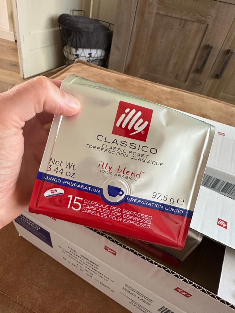 Illy Classico Lungo cups voor Mitaca Professional System, Koffiepads en cups, Overige modellen, 10 kopjes of meer, Nieuw
