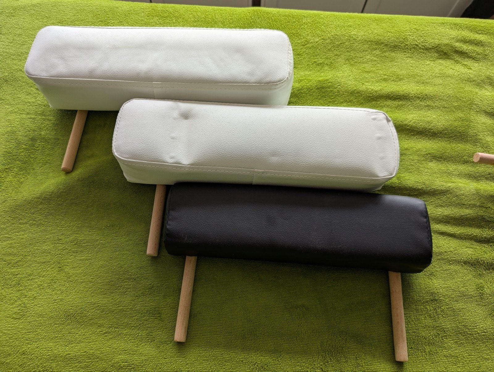 Armsteunen universeel voor massagetafel, Sport en Fitness, Massageproducten, Ophalen of Verzenden, Zo goed als nieuw, Massagetafel