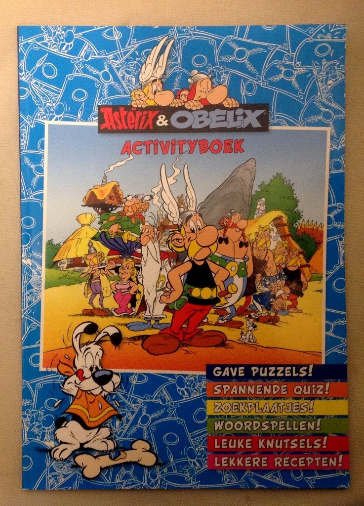 Asterix & Obelix activityboek, Verzenden, Minder dan 500 stukjes, Zo goed als nieuw, Puzzelboek
