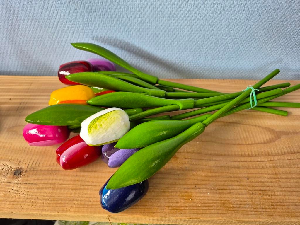 Tulpen hout, Tuin en Terras, Ophalen of Verzenden, Halfschaduw