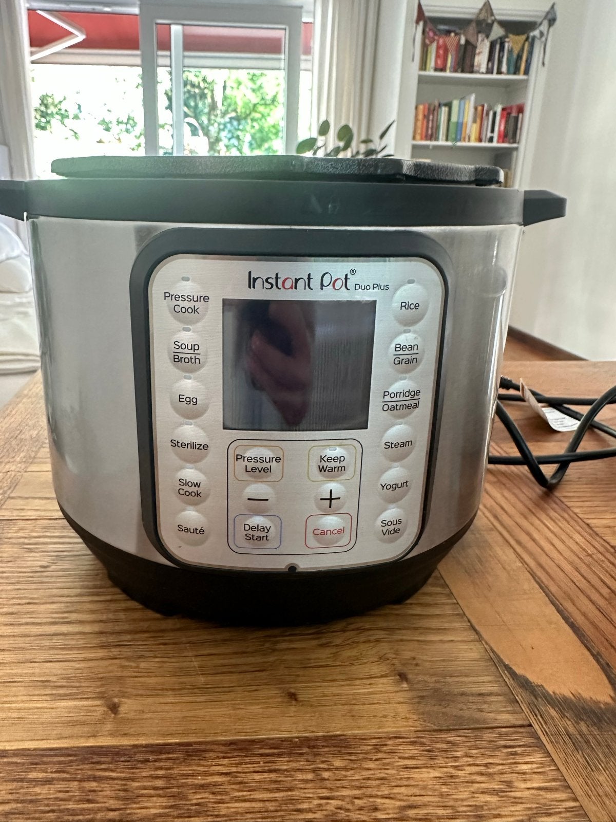 Instant Pot Duo Plus 3L - Multicooker met extra pan, 2 tot 3 liter, Ophalen, Gebruikt, Uitneembare binnenpan
