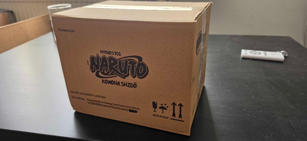 Naruto Mythos 2nd Edition CASE, Ophalen of Verzenden, Nieuw, Boosterbox, Foil