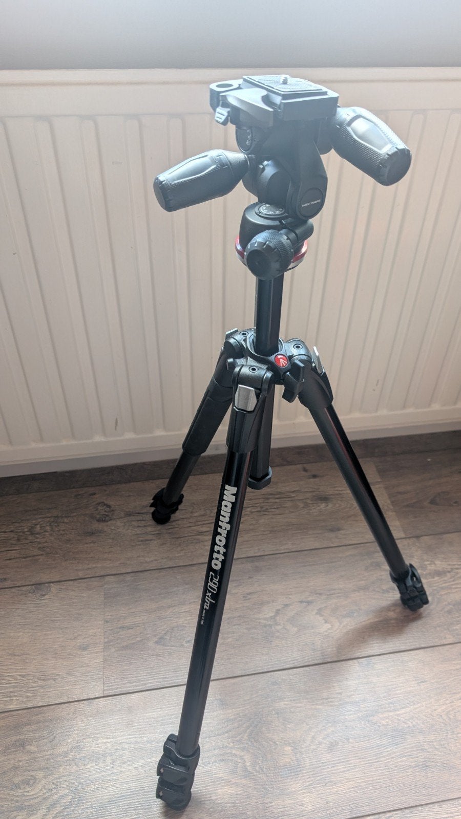 Manfrotto 290 Xtra statiefkit incl balhoofd (MK290XTA3-3W), Snelkoppelingsplaat, Zo goed als nieuw, 150 tot 175 cm, Manfrotto