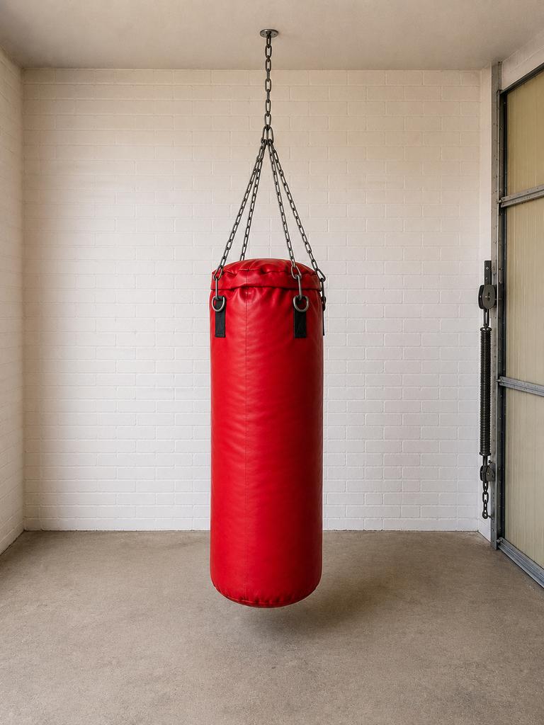 Boksbal voor plafond - Kickbox/MMA/Krav Maga boksen box, Ophalen, Zo goed als nieuw, Boksbal