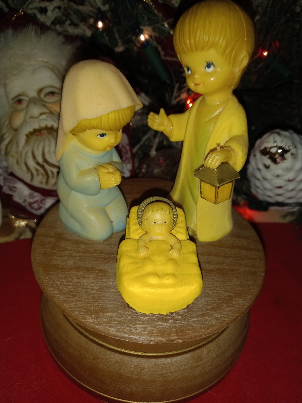 kerst speeldoos heilige nacht, Ophalen of Verzenden, Gebruikt