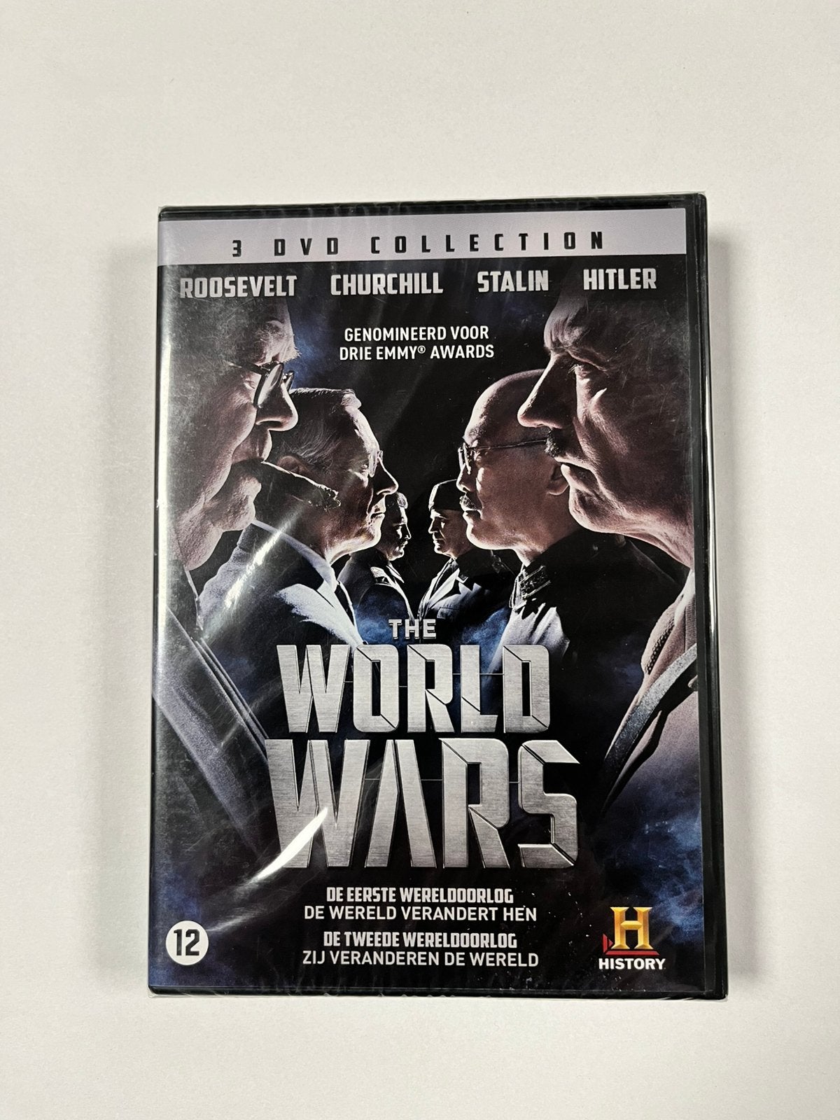 The World Wars (History) rooseveld/churchill/stalin NL-DVD, Cd's en Dvd's, Engels, Ophalen of Verzenden, Politiek of Geschiedenis