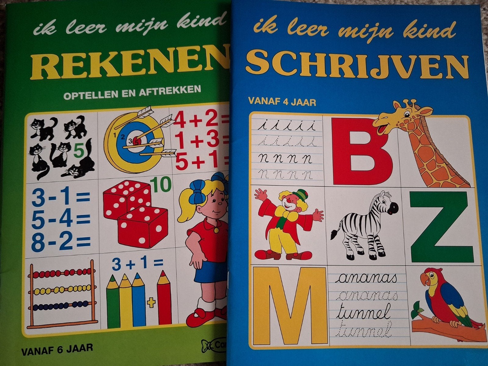rekenen en schrijven voor kinderen, Ophalen of Verzenden, Zo goed als nieuw, Taal en Lezen