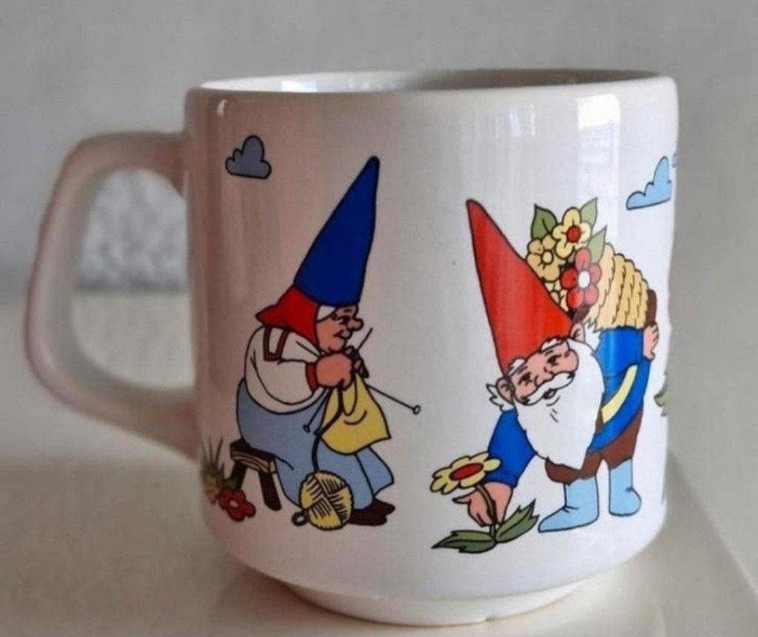 Beker David de Kabouter, Ophalen of Verzenden, Zo goed als nieuw, Overige stijlen, Kop(pen) en/of Schotel(s)