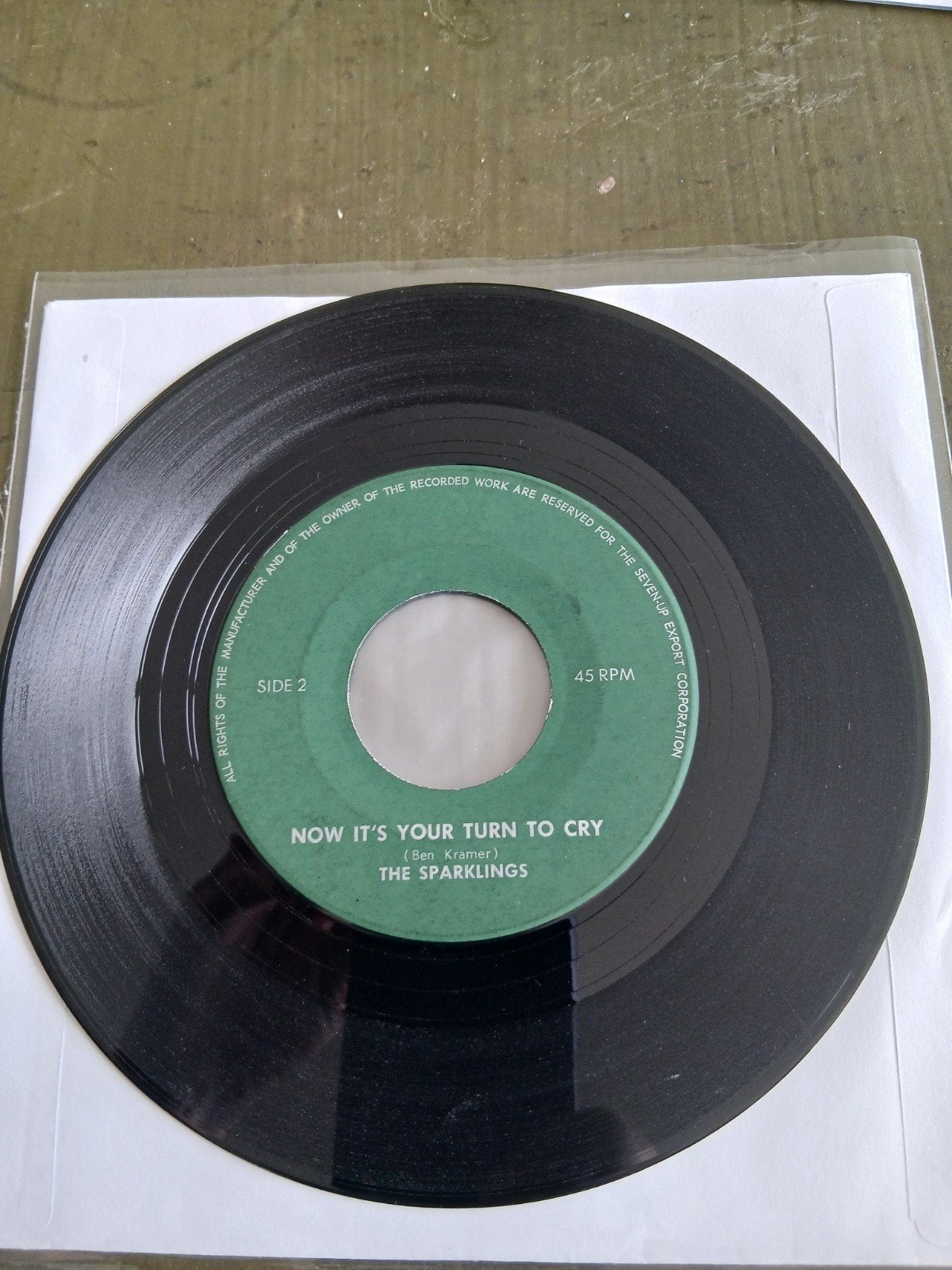 The Sparklings - Seven-Jump Garage, Gebruikt, 7 inch, Single, Ophalen of Verzenden