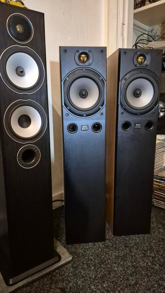 Monitor Audio Bronze 3, Audio, Tv en Foto, Luidsprekers, Ophalen, Front, Rear of Stereo speakers, Overige merken