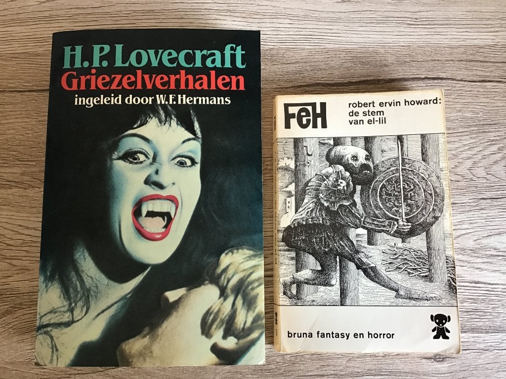2x Griezelverhalen, Lovecraft en Howard, Verzenden, Gelezen, Diverse auteurs