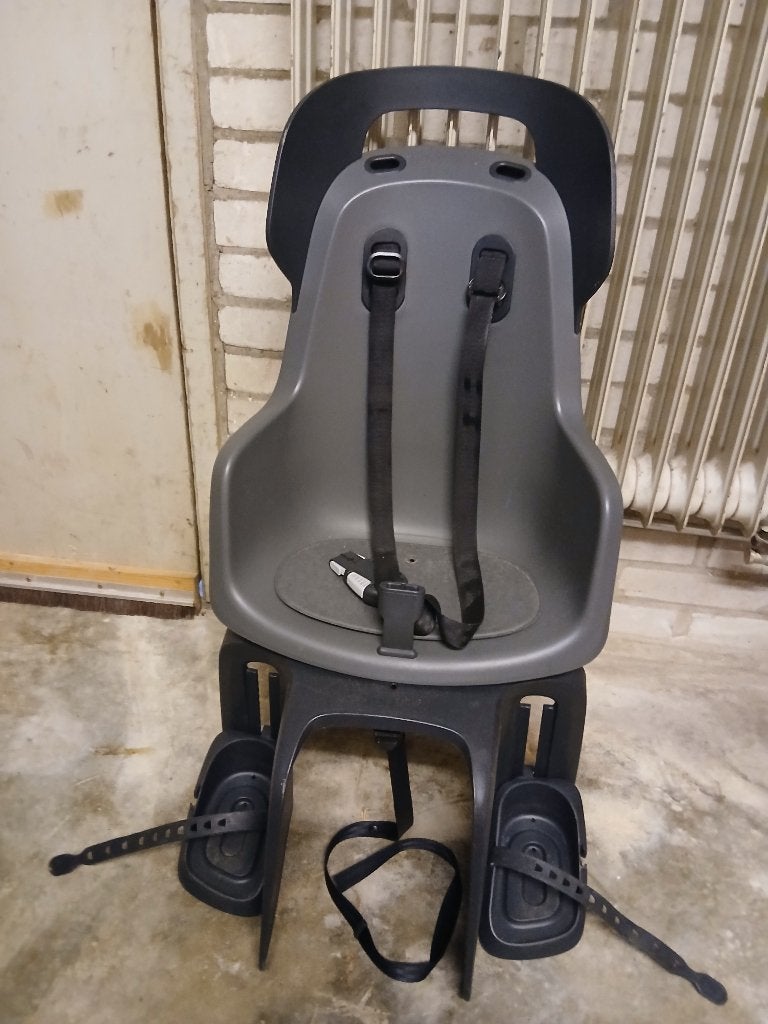 fietskinderstoel Bobike Maxi go, Ophalen, Achterzitje, Voetsteuntjes, 9 t/m 18 kg