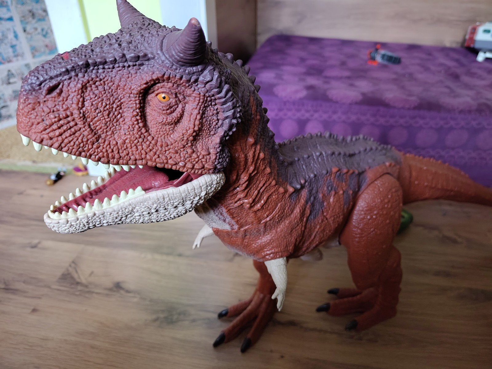 Grote Dinosaurus Speelgoed - Eet kleine dino's!, Ophalen, Zo goed als nieuw, Jongen of Meisje