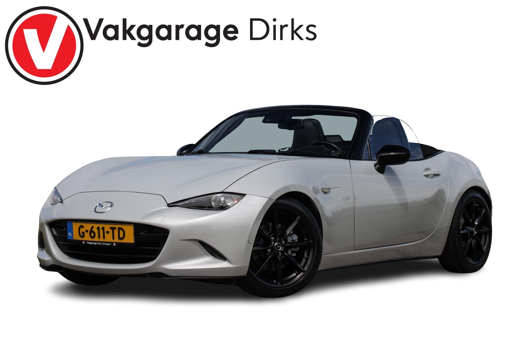 Mazda MX-5 2.0 SkyActiv-G 160PK GT-M ✅ Leder ✅ Camera, Auto's, 1998 cc, Achterwielaandrijving, 4 cilinders, 160 pk