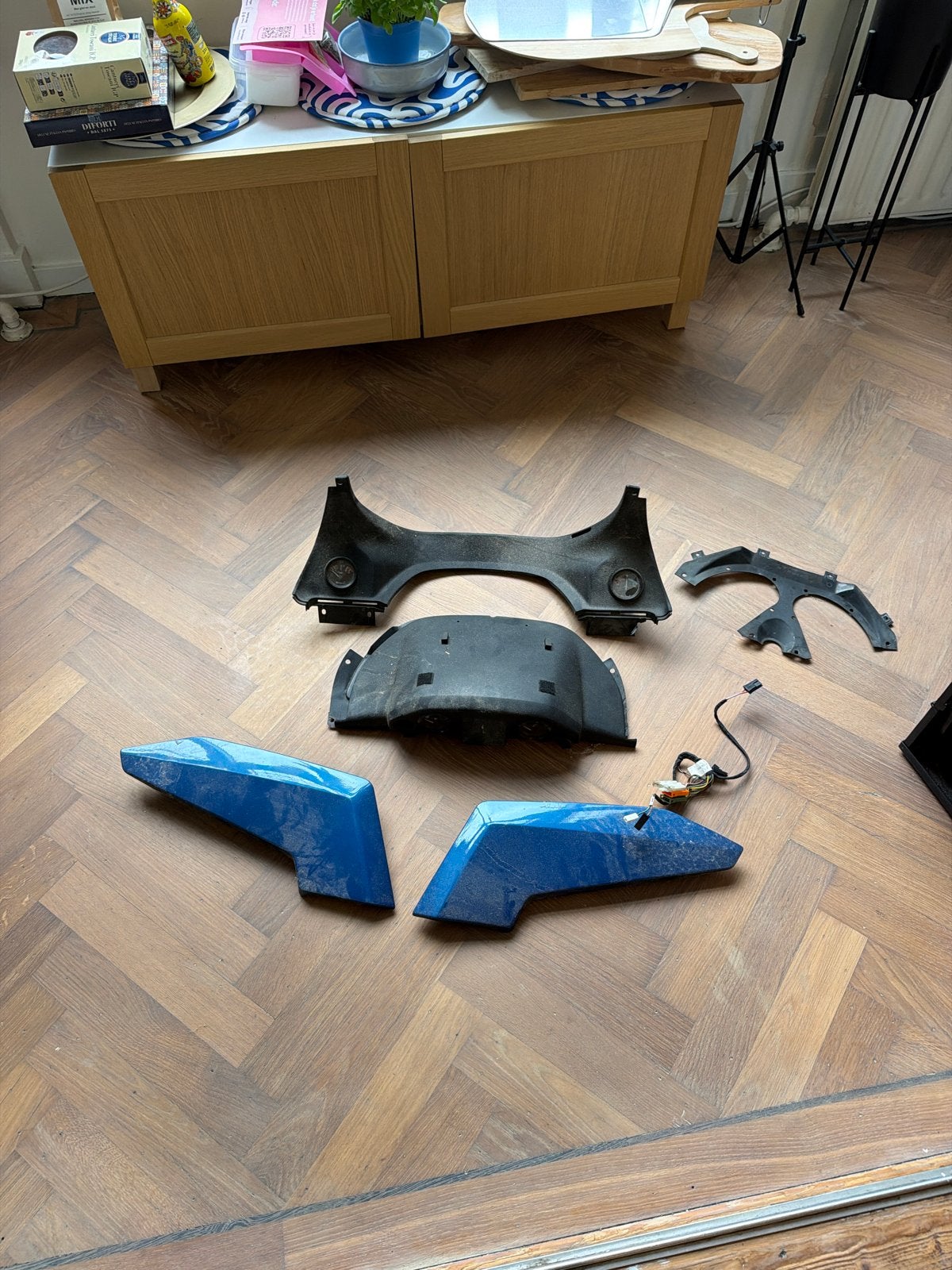 BMW K100 Dashboard en Zijkappen, Motoren, Ophalen, Gebruikt