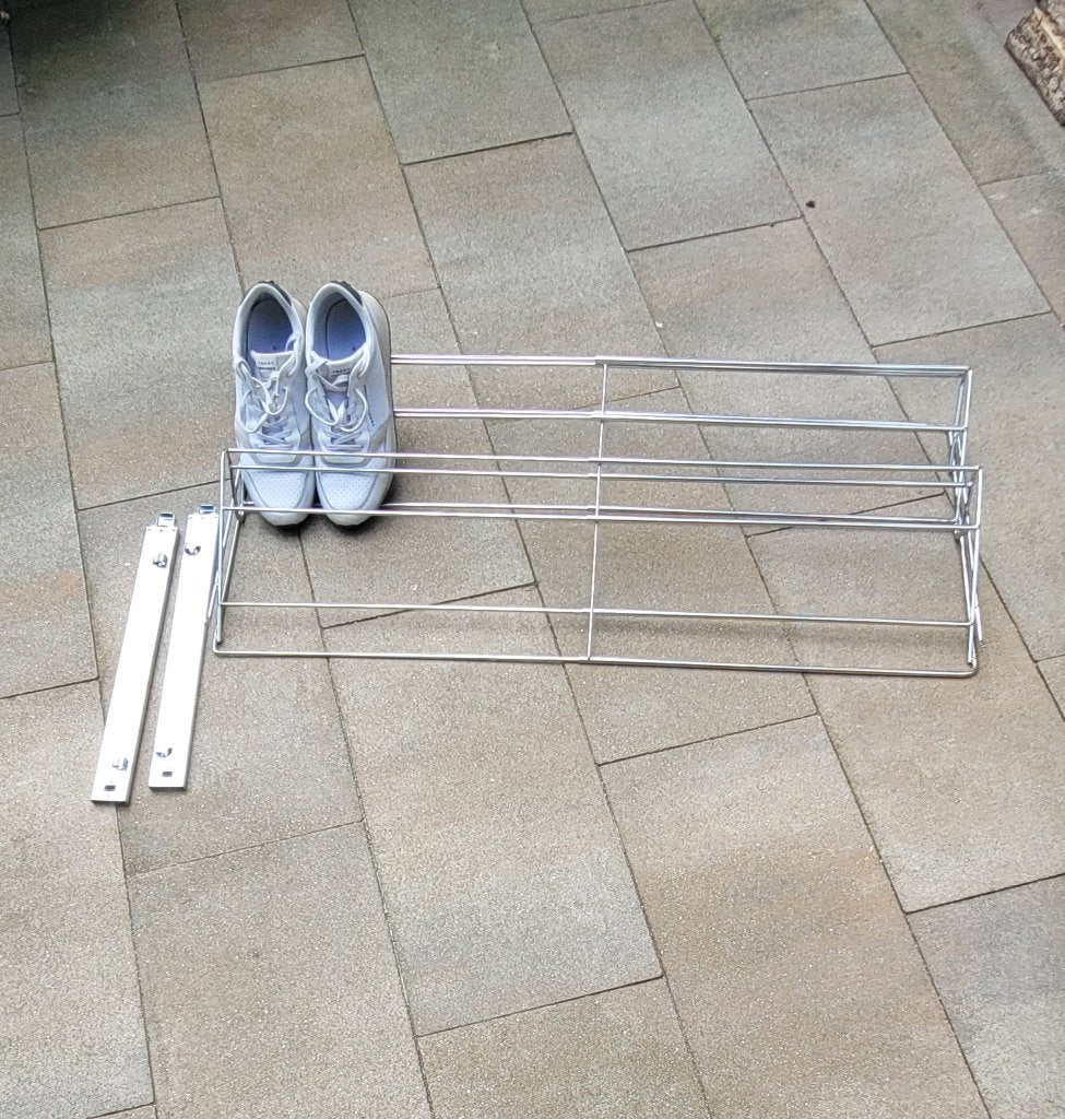 uitschuifbaar schoenenrek op kogellagers max10 paar schoenen, Ophalen of Verzenden, Zo goed als nieuw