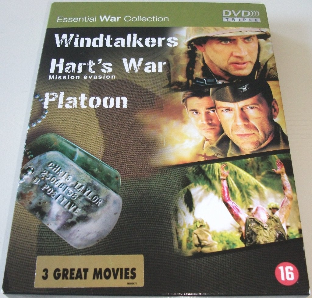 Dvd *** ESSENTIAL WAR COLLECTION *** 3-Disc Boxset, Engels, Vanaf 16 jaar, Nederlands, Digipak