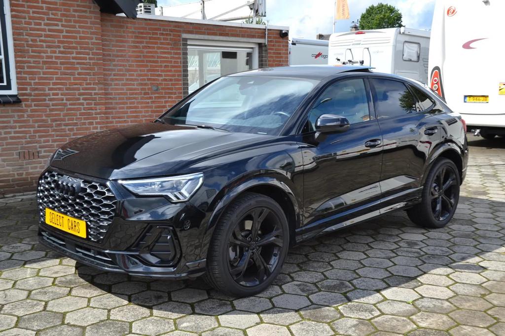 Audi Q3 Sportback 45 TFSI Quattro S Edition One - Black-Line, Auto's, Gebruikt, Zwart, 4 cilinders, 1984 cc