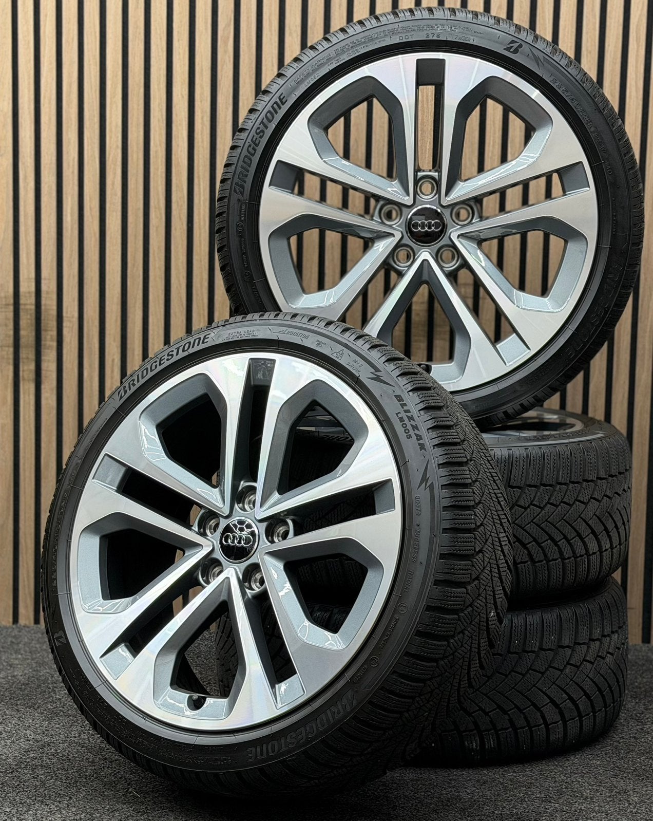 Originele 18 inch Audi A3 S3 8Y 5x112 ET46 Bridgestone 2025, Ophalen, 18 inch, ., Banden en Velgen