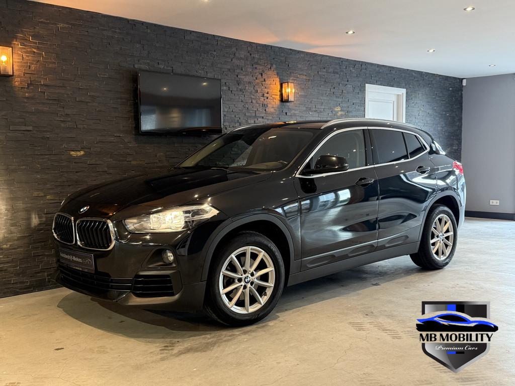 BMW X2 sDrive18i Executive Bj: 2019 / Automaat (bj 2019), Gebruikt, Zwart, Leder, Bedrijf