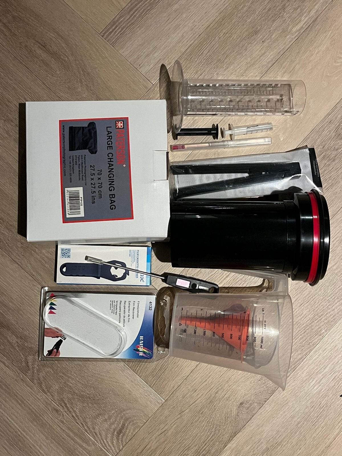 Zwart wit film ontwikkel set, Ophalen of Verzenden, Zo goed als nieuw