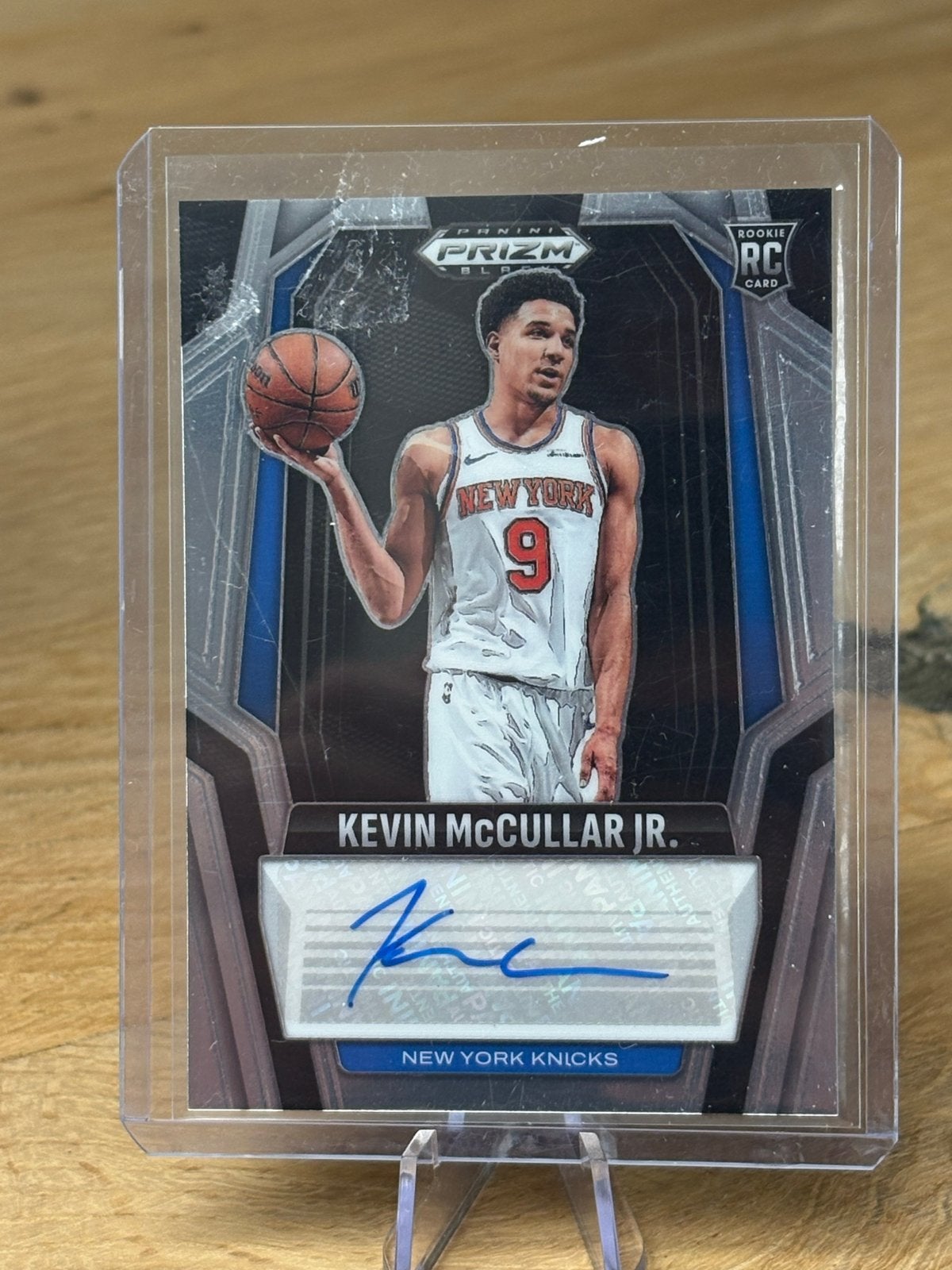 Kevin McCullar Jr. Panini Prizm Rookie Autograph Kaart, Ophalen of Verzenden, Zo goed als nieuw, Buitenlandse clubs, Spelerskaart
