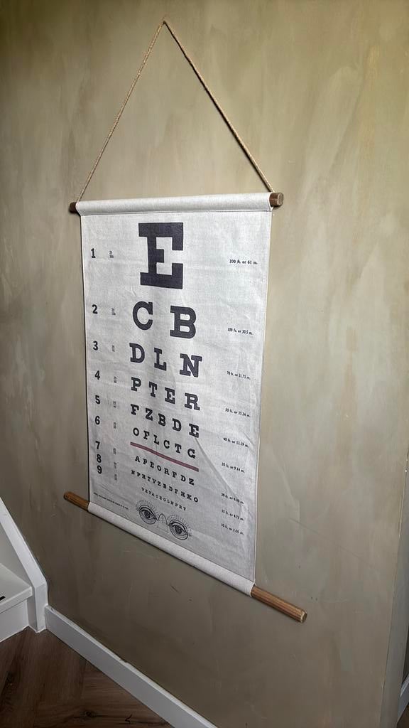 Tekstdoek vintage, Huis en Inrichting, Ophalen of Verzenden, Zo goed als nieuw