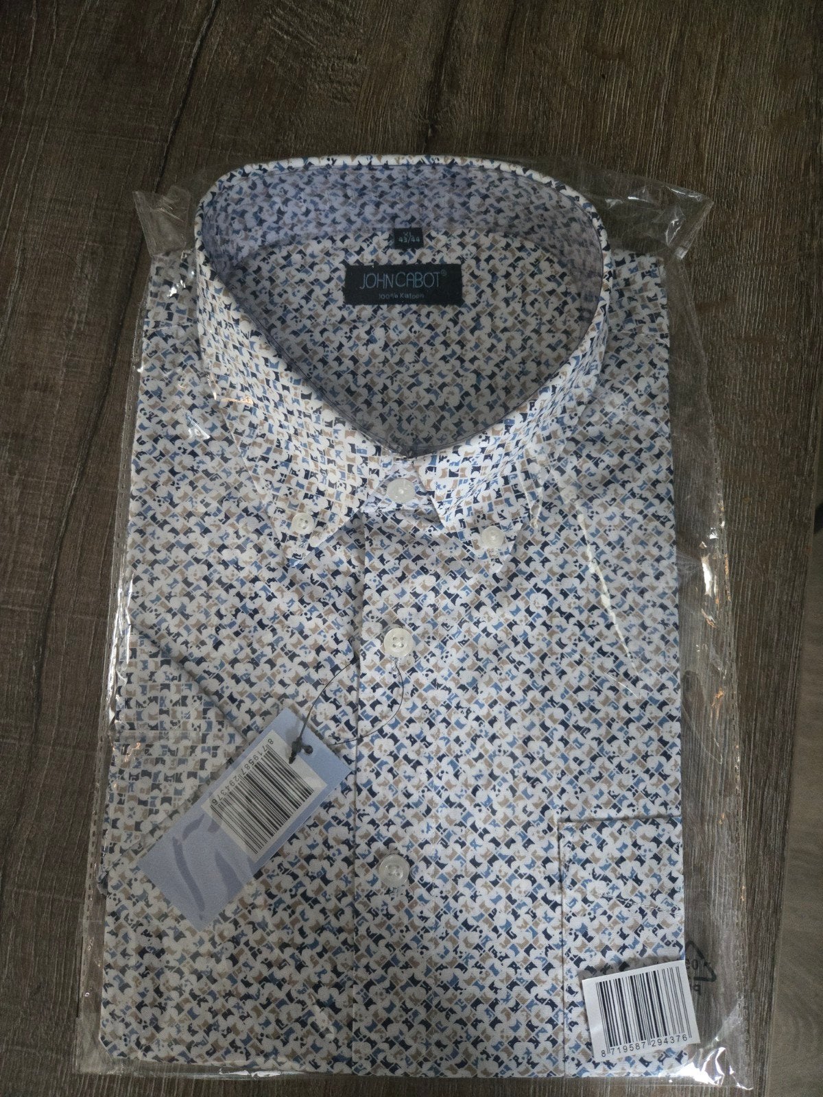 John Cabot overhemd XL nieuw, Kleding | Heren, Meerkleurig, Nieuw, Ophalen of Verzenden, John Cabot
