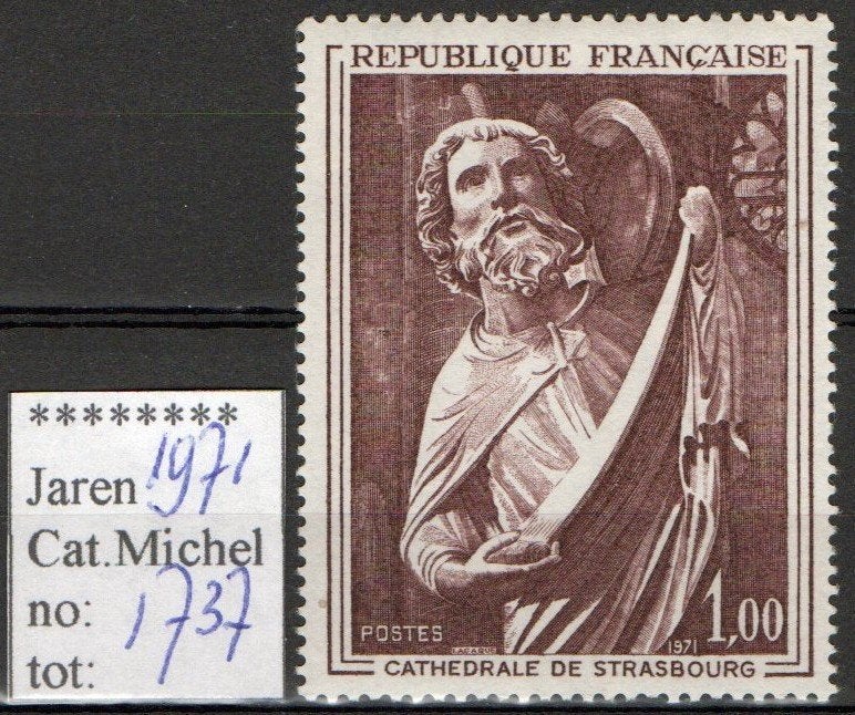 Frankrijk 1971 - Mi 1737 - Postfris, Verzenden, Postfris