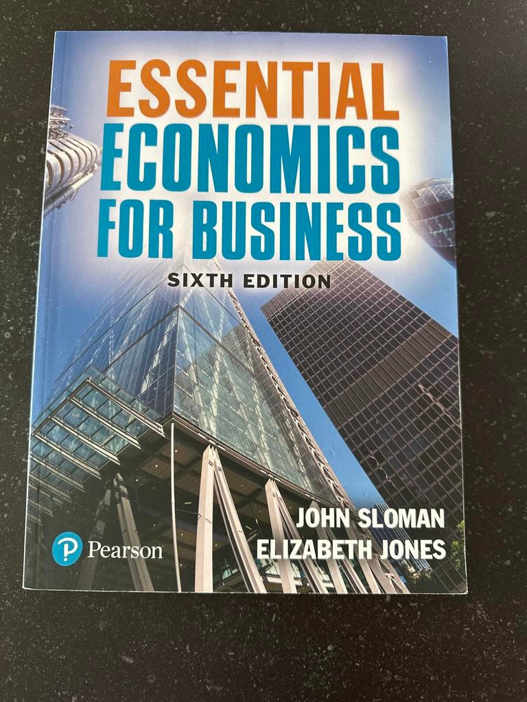 Essential Economics for Business - Zesde Editie, Ophalen, Zo goed als nieuw, Economie en Marketing